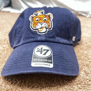 NWT! 47 Brand Auburn Tigers throwback clean up hat
